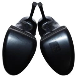 Yves Saint Laurent Escarpins Tribtoo Loafer Platform En Cuir Noir -Yves Saint Laurent 477853 7