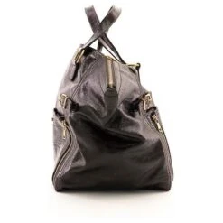 Yves Saint Laurent Saint Laurent Downtown Cuir Vernis Violet Foncé 13 Yves Saint Laurent Saint Laurent Downtown Cuir Vernis Violet Foncé -Yves Saint Laurent 478526 2