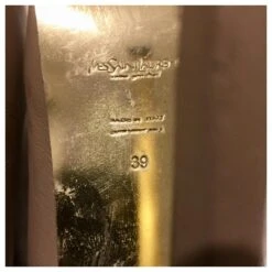 Yves Saint Laurent Escarpins Trip Too Beige Métallisé YSL -Yves Saint Laurent 485153 3