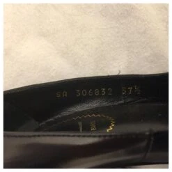 Yves Saint Laurent Talon YSL Tripon Avec Talon Miroir Triangulaire Noir -Yves Saint Laurent 488369 4