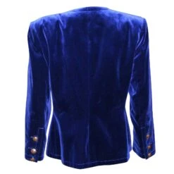 Yves Saint Laurent Veste Bleu Marine -Yves Saint Laurent 49048 2