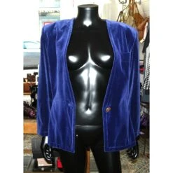 Yves Saint Laurent Veste Bleu Marine -Yves Saint Laurent 49048 4