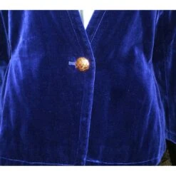 Yves Saint Laurent Veste Bleu Marine -Yves Saint Laurent 49048 6