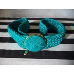 Yves Saint Laurent Ceinture Large Bleu -Yves Saint Laurent 49102 3