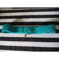 Yves Saint Laurent Ceinture Large Bleu -Yves Saint Laurent 49102 4