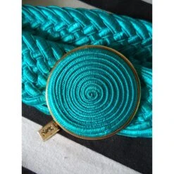 Yves Saint Laurent Ceinture Large Bleu -Yves Saint Laurent 49102 5