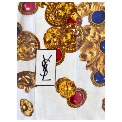 Carré Vintage Yves Saint Laurent Multicolore -Yves Saint Laurent 491702 6