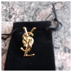 Yves Saint Laurent Pin's Broche Doré 7 Yves Saint Laurent Pin's Broche Doré -Yves Saint Laurent 495901 3