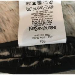 Veste Yves Saint Laurent Noir Blanc Cassé -Yves Saint Laurent 50333 7