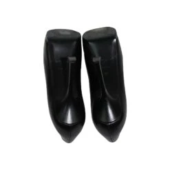 Yves Saint Laurent Escarpins En Cuir Noir -Yves Saint Laurent 5038 3