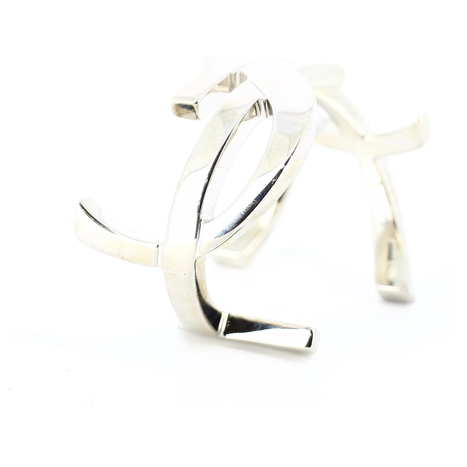 Yves Saint Laurent Opyum Manchette En Métal Argenté 6 Yves Saint Laurent Opyum Manchette En Métal Argenté – Image 4