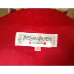 Yves Saint Laurent Blazer Rouge Intense Chyc -Yves Saint Laurent 51371 8