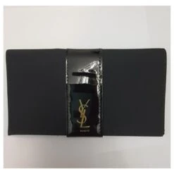 Pochette En Cuir Yves Saint Laurent Pour Palette Make Up Noir -Yves Saint Laurent 514847 3