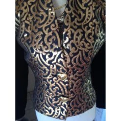 Yves Saint Laurent Métallic Chyc Noir Doré -Yves Saint Laurent 52012 5