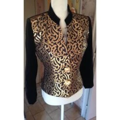 Yves Saint Laurent Métallic Chyc Noir Doré -Yves Saint Laurent 52012 9