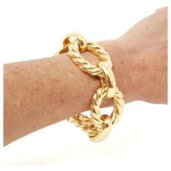 Yves Saint Laurent Golden Maxi Gadroon Doré -Yves Saint Laurent 523811 5