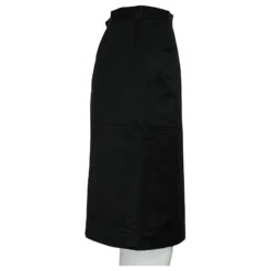 Yves Saint Laurent Jupe Crayon Noire Vintage Avec Poches -Yves Saint Laurent 527243 4