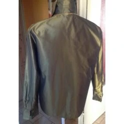 Yves Saint Laurent Chemisier Jabots Chyc Kaki 17 Yves Saint Laurent Chemisier Jabots Chyc Kaki -Yves Saint Laurent 52909 6