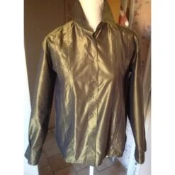 Yves Saint Laurent Chemisier Jabots Chyc Kaki 19 Yves Saint Laurent Chemisier Jabots Chyc Kaki -Yves Saint Laurent 52909 8