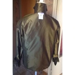 Yves Saint Laurent Chemisier Jabots Chyc Kaki 20 Yves Saint Laurent Chemisier Jabots Chyc Kaki -Yves Saint Laurent 52909 9