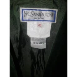 Yves Saint Laurent Veste Et Pantalon Vert -Yves Saint Laurent 53299 5