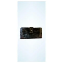 Portefeuille Vintage Yves Saint Laurent Noir Argenté -Yves Saint Laurent 536622 6