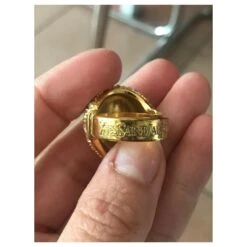 Yves Saint Laurent Bagues Bleu Bijouterie Dorée -Yves Saint Laurent 544110 4