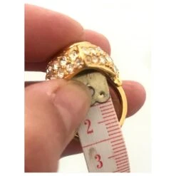 Yves Saint Laurent Bagues Bleu Bijouterie Dorée -Yves Saint Laurent 544110 9