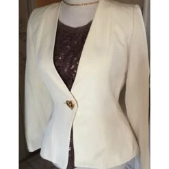 Yves Saint Laurent Bkazer écru Chyc Blanc Cassé -Yves Saint Laurent 55900 3