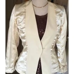 Yves Saint Laurent Bkazer écru Chyc Blanc Cassé -Yves Saint Laurent 55900 5