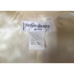 Yves Saint Laurent Bkazer écru Chyc Blanc Cassé -Yves Saint Laurent 55900 8