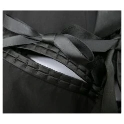 Yves Saint Laurent X Tom Ford AW02 Panneau En Soie Noire Et Jupe à Nœud 15 Yves Saint Laurent X Tom Ford AW02 Panneau En Soie Noire Et Jupe à Nœud -Yves Saint Laurent 561975 4