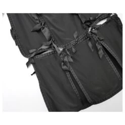 Yves Saint Laurent X Tom Ford AW02 Panneau En Soie Noire Et Jupe à Nœud 18 Yves Saint Laurent X Tom Ford AW02 Panneau En Soie Noire Et Jupe à Nœud -Yves Saint Laurent 561975 7