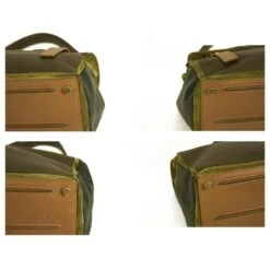 Sac à Main YSL Yves Saint Laurent Muse Tricolor Leather Suede Shoulder Vert Marron Multicolore -Yves Saint Laurent 563971 4