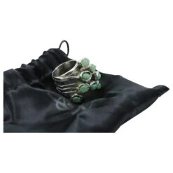 Yves Saint Laurent Bague Arty Métallisée Verte Et Argentée -Yves Saint Laurent 567739 3