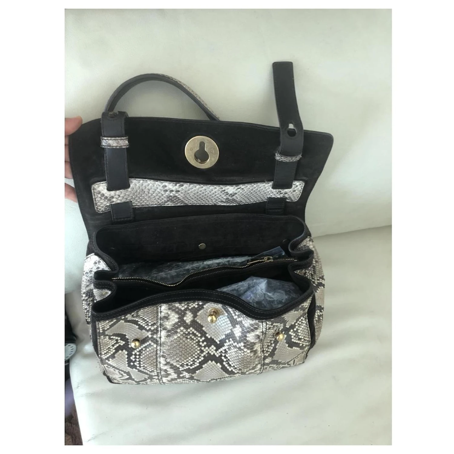 Muse II Yves Saint Laurent Sacs à Main Marron Crème 4 Muse II Yves Saint Laurent Sacs à Main Marron Crème – Image 2