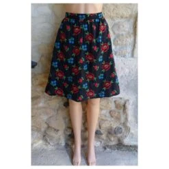 Yves Saint Laurent Jupes Noir Multicolore -Yves Saint Laurent 572302 2