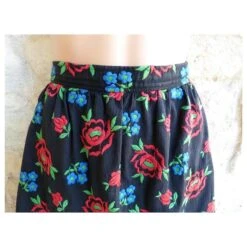 Yves Saint Laurent Jupes Noir Multicolore -Yves Saint Laurent 572302 3