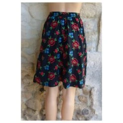 Yves Saint Laurent Jupes Noir Multicolore -Yves Saint Laurent 572302 4