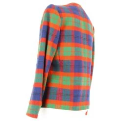 Veste à Carreaux Yves Saint Laurent Multicolore -Yves Saint Laurent 572611 4