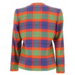 Veste à Carreaux Yves Saint Laurent Multicolore -Yves Saint Laurent 572611 5