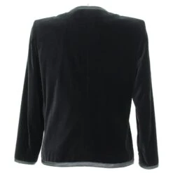 Veste En Velours Noir Yves Saint Laurent 9 Veste En Velours Noir Yves Saint Laurent -Yves Saint Laurent 572614 3