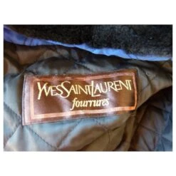 Yves Saint Laurent Manteaux, Vêtements D'extérieur Noir Bleu 14 Yves Saint Laurent Manteaux, Vêtements D'extérieur Noir Bleu -Yves Saint Laurent 591204 6