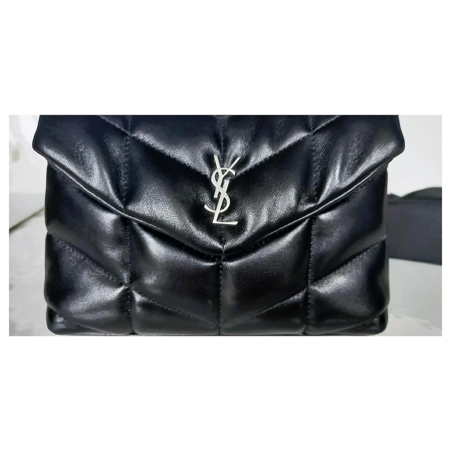 Yves Saint Laurent Petite Pochette Loulou Noir 9 Yves Saint Laurent Petite Pochette Loulou Noir – Image 7