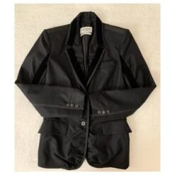 Yves Saint Laurent Veste Blazer Vintage YSL Noir 14 Yves Saint Laurent Veste Blazer Vintage YSL Noir -Yves Saint Laurent 613580 3