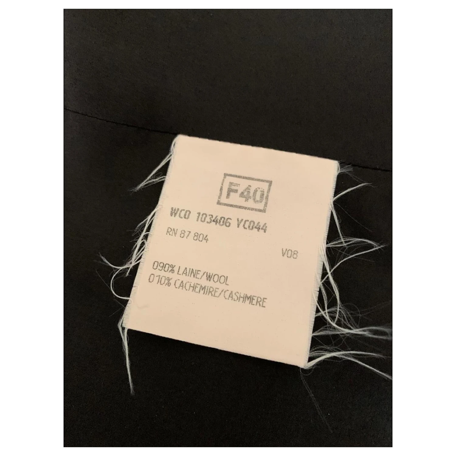 Yves Saint Laurent Veste Blazer Vintage YSL Noir 9 Yves Saint Laurent Veste Blazer Vintage YSL Noir – Image 7