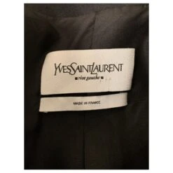 Yves Saint Laurent Veste Blazer Vintage YSL Noir 20 Yves Saint Laurent Veste Blazer Vintage YSL Noir -Yves Saint Laurent 613580 9