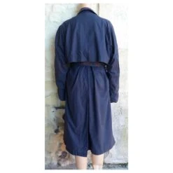 Yves Saint Laurent Trenchs Bleu Marine -Yves Saint Laurent 629682 4