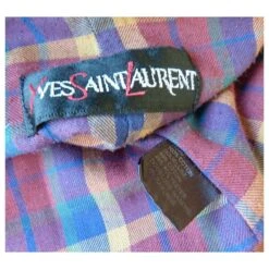 Yves Saint Laurent Trenchs Bleu Marine -Yves Saint Laurent 629682 6