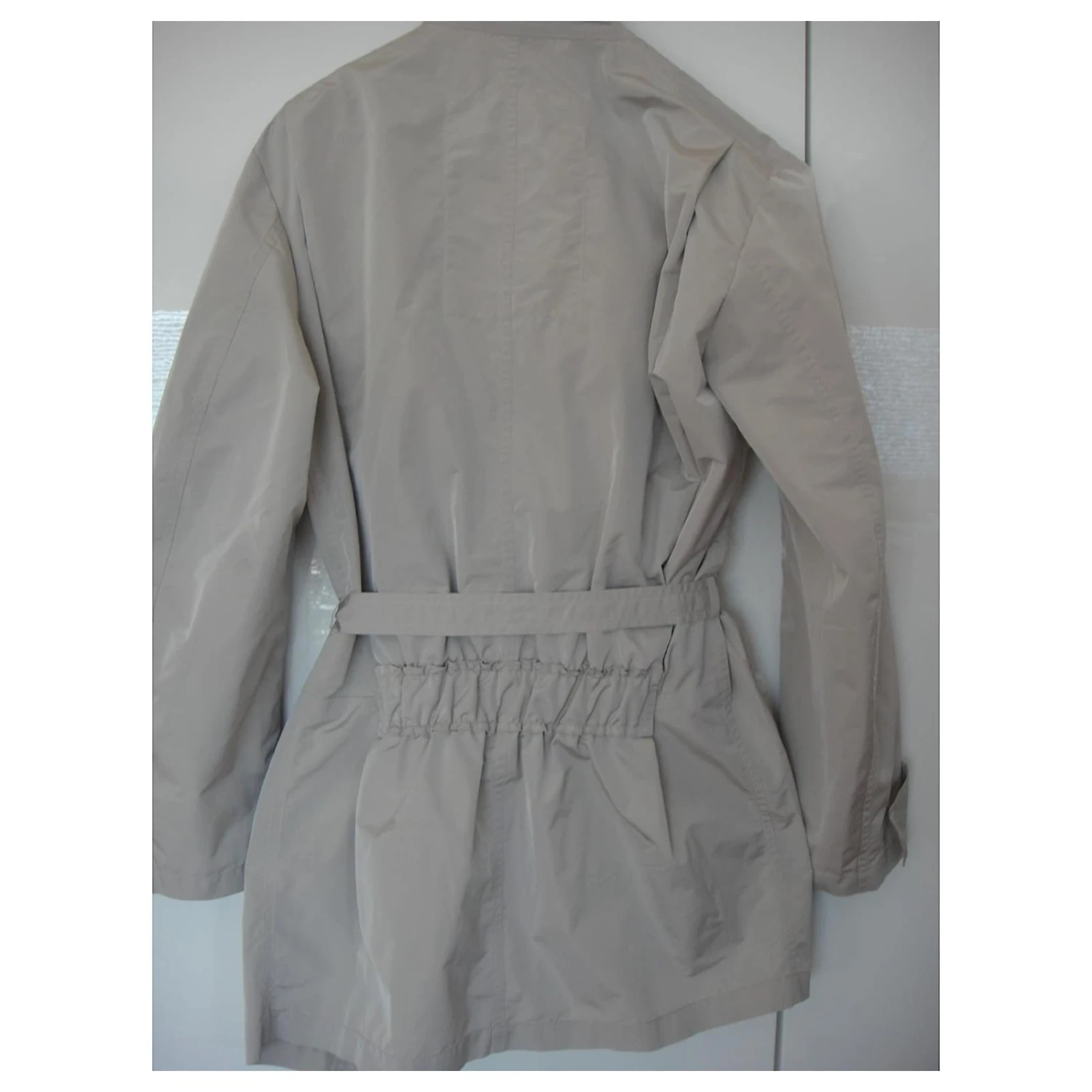 Veste Gris Perle YSL Yves Saint Laurent + Ceinture T40 Commen Neuve 4 Veste Gris Perle YSL Yves Saint Laurent + Ceinture T40 Commen Neuve – Image 2